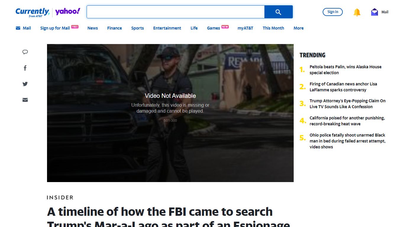 A timeline of how the FBI came to search Trump's Mar-a-Lago as part of ...